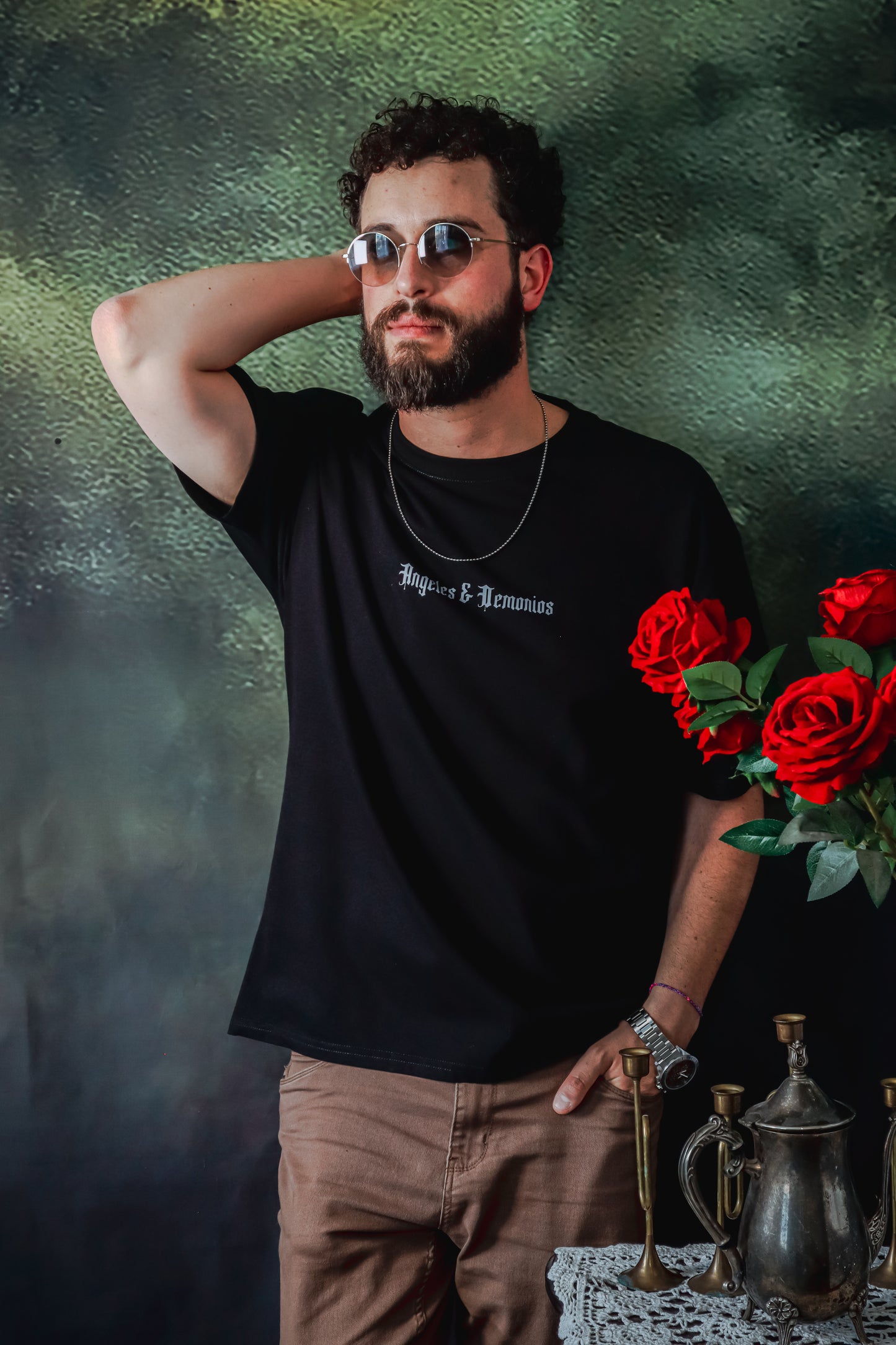 Polera Vespertilio Negra By Coterraneo - Colección Ángeles & Demonios.